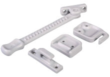 Vindusholder 130 mm hvit